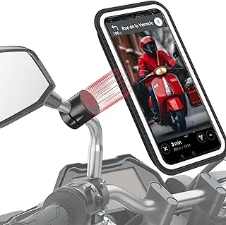Shapeheart Support Téléphone Rétroviseur Moto : test du fixation magnétique étanche